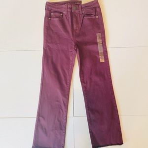 NWT American Eagle high rise crop pants